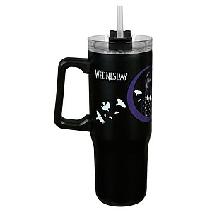 Oxybag szívószálas termosz bögre 880 ml – Wednesday