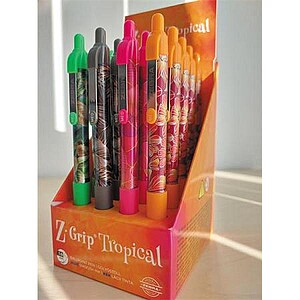 Zebra golyóstoll 0,27 mm Tropical – zöld