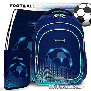 Astra focis iskolatáska, hátizsák SZETT – Football Light