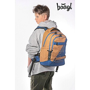 Baagl ergonomikus iskolatáska, hátizsák – Duo