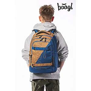 Baagl ergonomikus iskolatáska, hátizsák – Duo