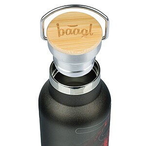 Baagl fémkulacs, termosz bambusz tetővel 500ml – Lava