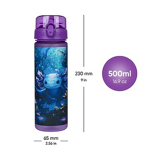 Baagl tritán kulacs 500 ml-es – Axolotl