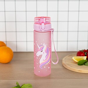 Baagl tritán kulacs 500 ml-es – Rainbow Unicorn