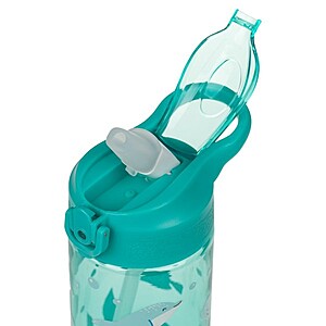 Baagl tritán kulacs 500 ml-es szívószálas – Delfin