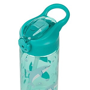 Baagl tritán kulacs 500 ml-es szívószálas – Delfin