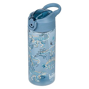 Baagl tritán kulacs 500 ml-es szívószálas – Dino