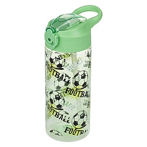Baagl tritán kulacs 500 ml-es szívószálas – Football