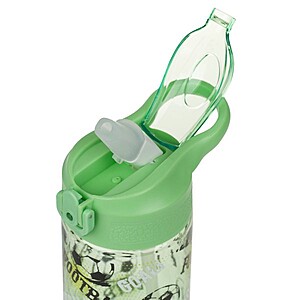 Baagl tritán kulacs 500 ml-es szívószálas – Football