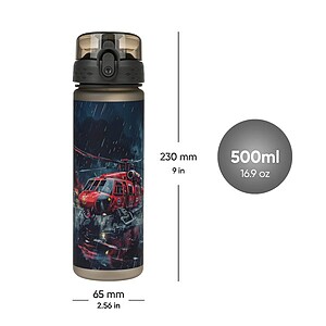 Baagl tritán kulacs 500 ml – Rescuers