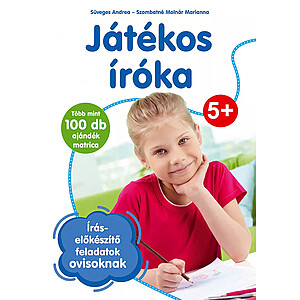 Játékos íróka – íráselőkészítő feladatok ovisoknak