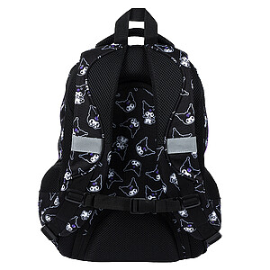 Kuromi ergonomikus iskolatáska, hátizsák – Black