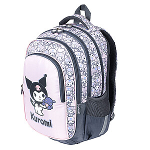 Kuromi ergonomikus iskolatáska, hátizsák – Pink