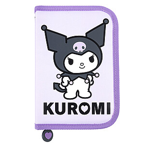 Kuromi kihajtható tolltartó – Violet