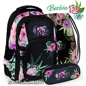 Barbie anatómiai iskolatáska, hátizsák SZETT –  Flowers