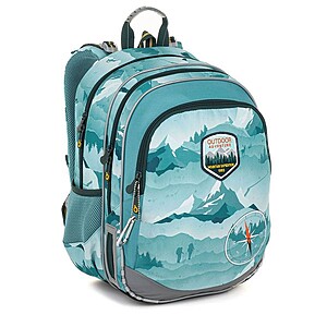 Topgal ergonomikus iskolatáska hátizsák Elly – Outdoor Adventure