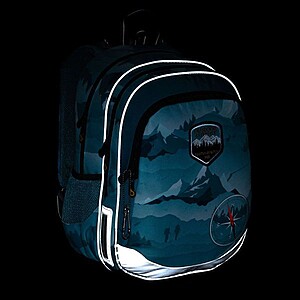 Topgal ergonomikus iskolatáska hátizsák Elly – Outdoor Adventure